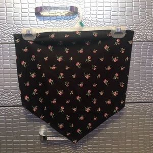 floral bandana crop top